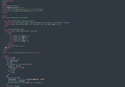 php скрипт за четене на апах лога